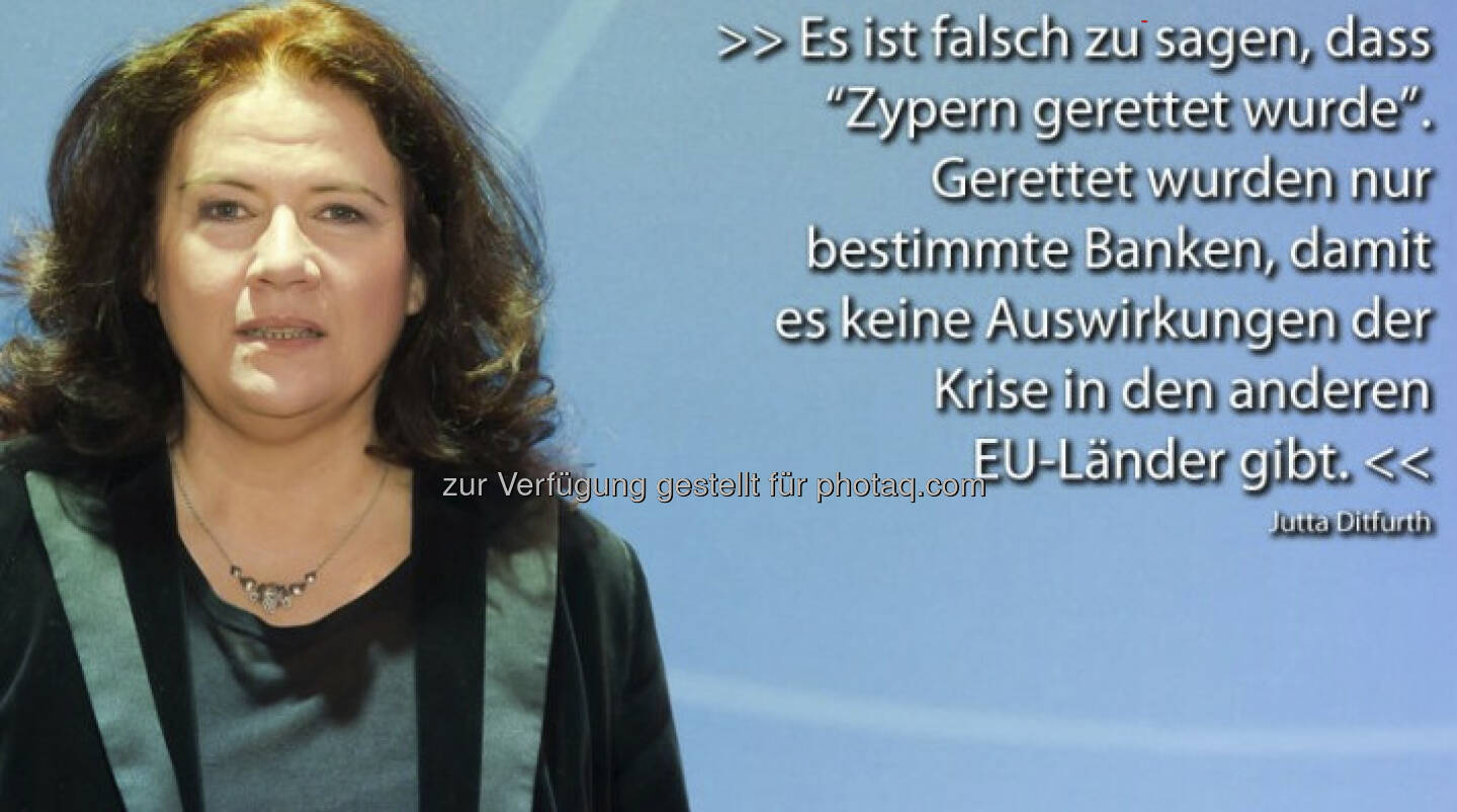 Jutta Ditfurth mit Sager zu Zypern für http://www.puls4.com/austrianews/Pro-und-Contra-Zitate-vom-25-03-2013/artikel/11738 (c) Puls 4