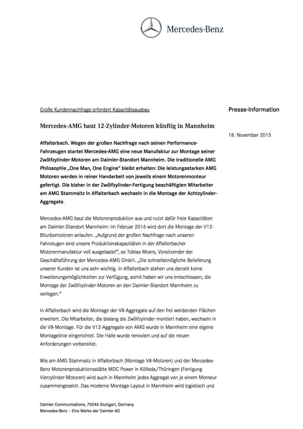 Weiterer Standort für Mercedes-AMG in Mannheim, Seite 1/2, komplettes Dokument unter http://boerse-social.com/static/uploads/file_481_weiterer_standort_fur_mercedes-amg_in_mannheim.pdf