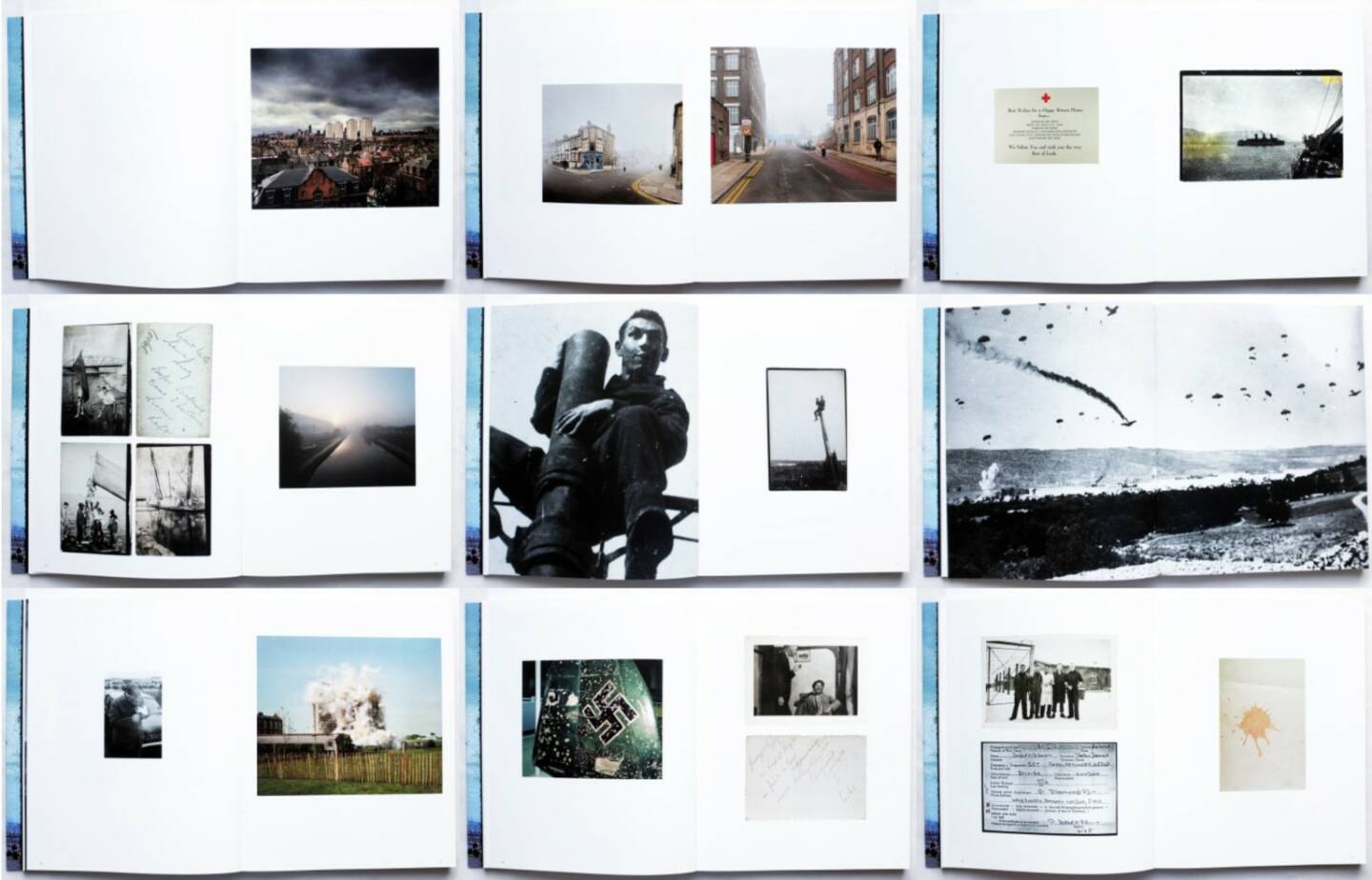 Chris Dorley-Brown - The Longest Way Round, Overlapse 2015, Beispielseiten, sample spreads - http://josefchladek.com/book/chris_dorley-brown_-_the_longest_way_round