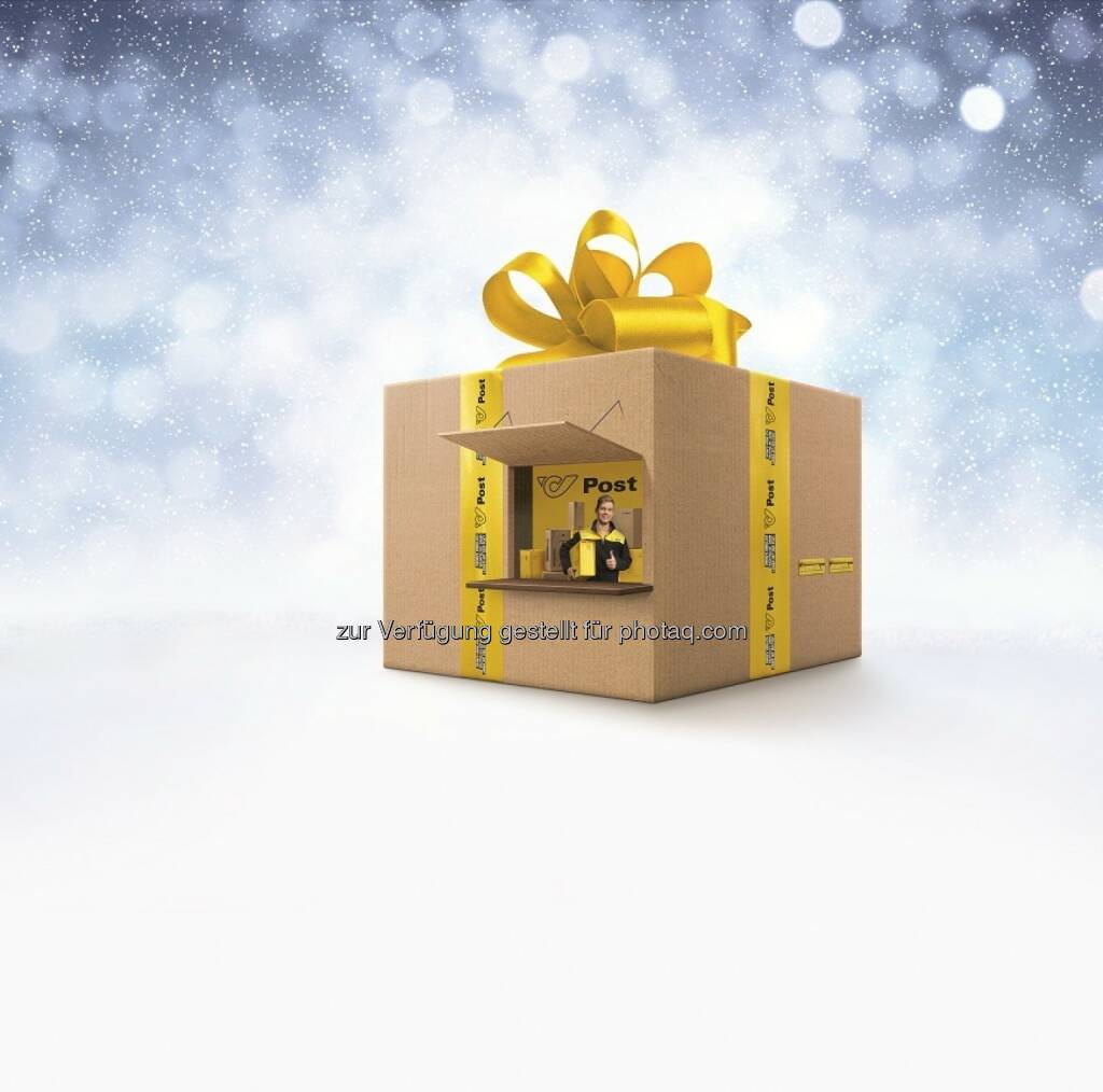 Post Pop-up-Store : Der Post Pop-up-Store, ein überdimensionales Weihnachtspaket, geht auf Tour : Geschenke gratis verpacken und verschicken - Stationen in Innsbruck, Graz und Wien : Fotocredit: Österreichische Post, © Aussender (25.11.2015)