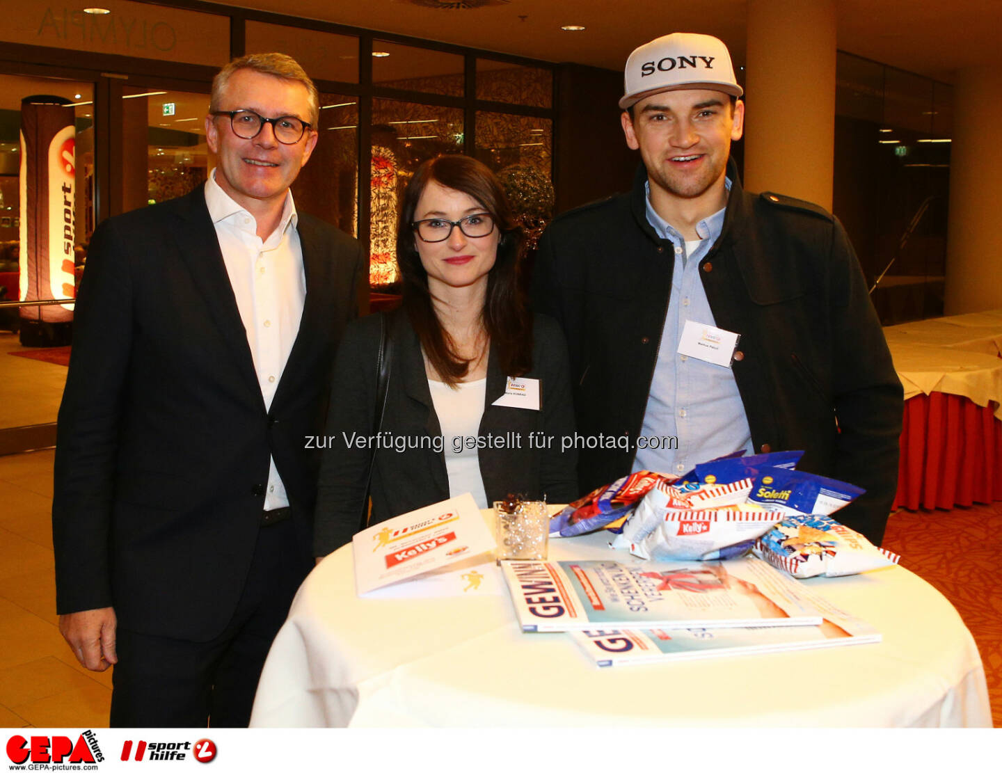 Friedrich Roithner (KTM), Maria Konrad und Markus Pekoll (Photo: GEPA pictures/ Christian Ort)