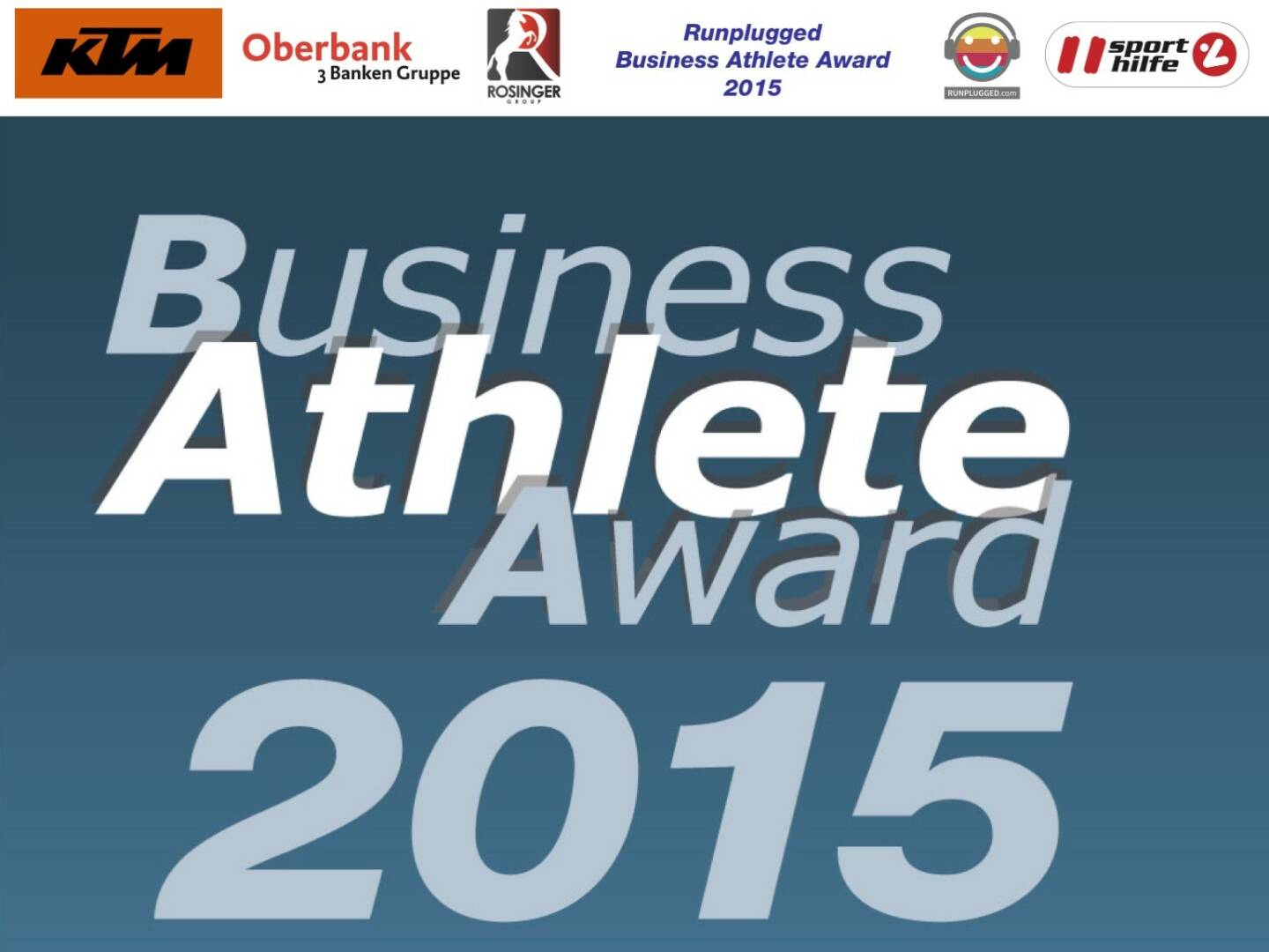 Business Athlete Award 2015
