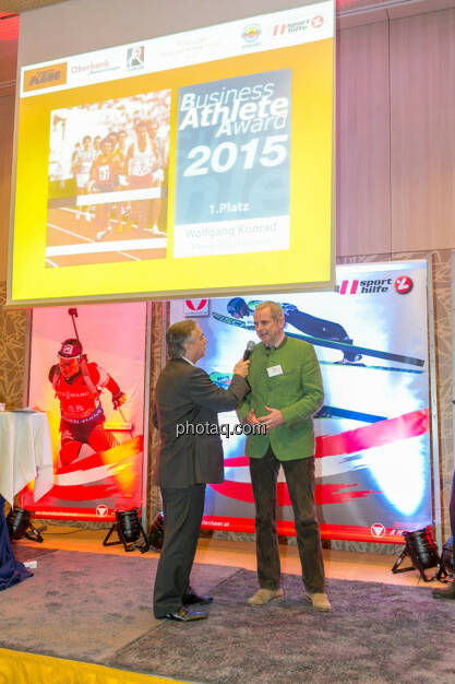 Hans Huber, Wolfgang Konrad (VCM), © Martina Draper/photaq (02.12.2015) 