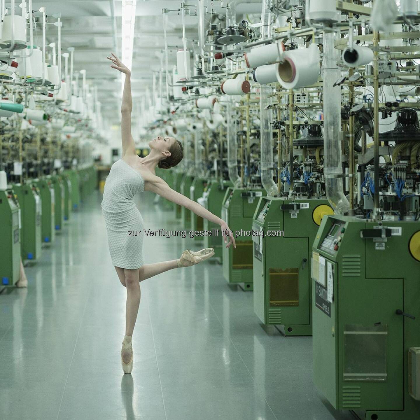 Ballerina Project at the Wolford headquarters and factory in #Bregenz, #Austria.  Source: http://facebook.com/WolfordFashion