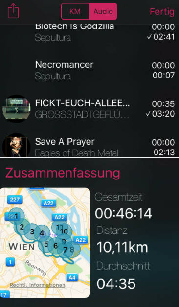 Sepultura Runplugged via http://www.runplugged.com/app (06.12.2015)