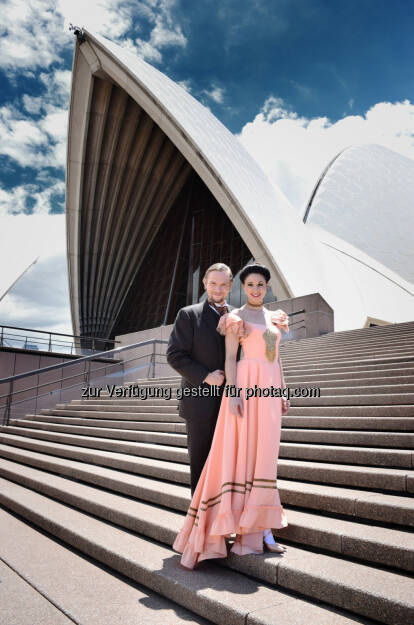 Thommy Ten, Amélie van Tass : Österreichs erfolgreichstes Illusionistenpaar Thommy Ten und Amélie van Tass gastieren mit Ihrer Show The Illusionists 1903 im Sydney Opera House : Fotocredit: Thommy Ten, © Aussendung (09.12.2015) 