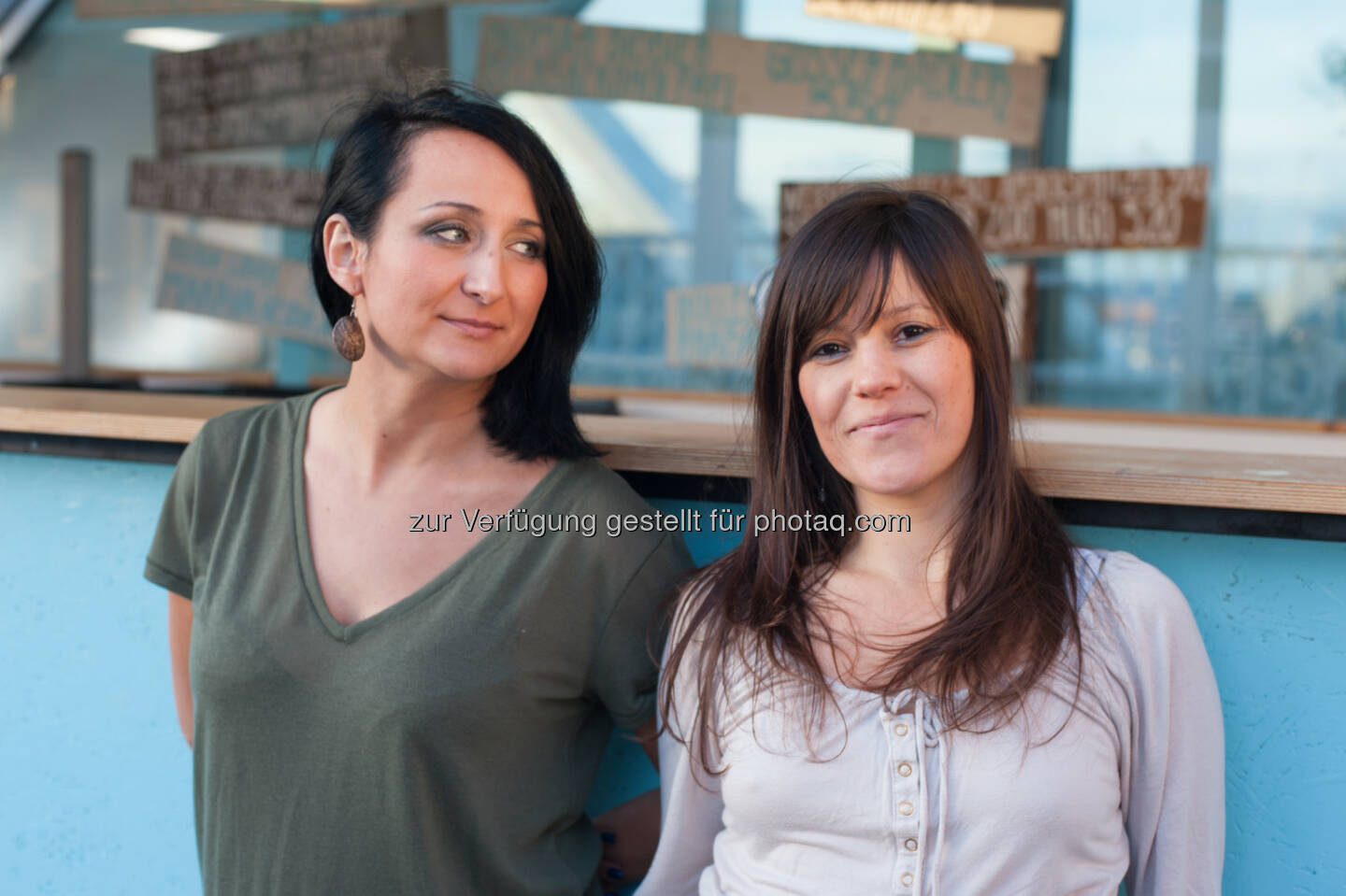 Nataša Mackuljak, Ivana Marjanović : Neues Leitungsteam von „Wienwoche“ : „Forever Together“ - Wienwoche 2016 stellt Schwerpunkt und Ausschreibung vor : Fotocredit: Daniel Jarosch / Wienwoche