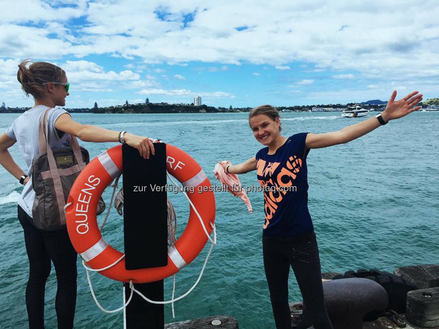 Anna und Lisa Hahner in Auckland, NZ