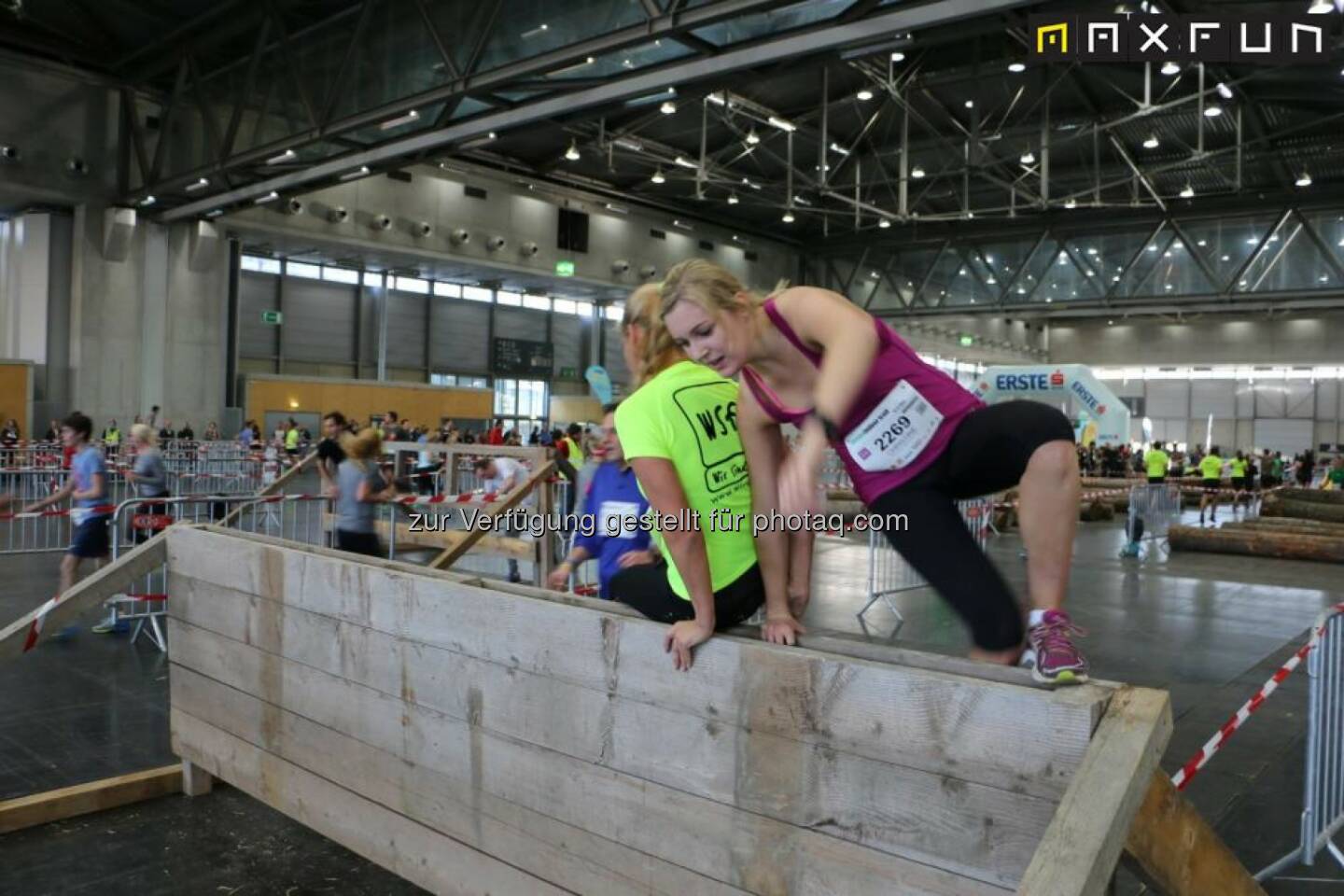 Vienna Indoor Trail, klettern, überwinden, Hürde