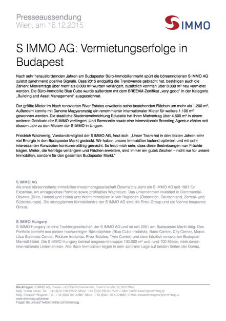 S Immo: Vermietungserfolge in Budapest, Seite 1/1, komplettes Dokument unter http://boerse-social.com/static/uploads/file_528_s_immo_vermietungserfolge_in_budapest.pdf (16.12.2015) 