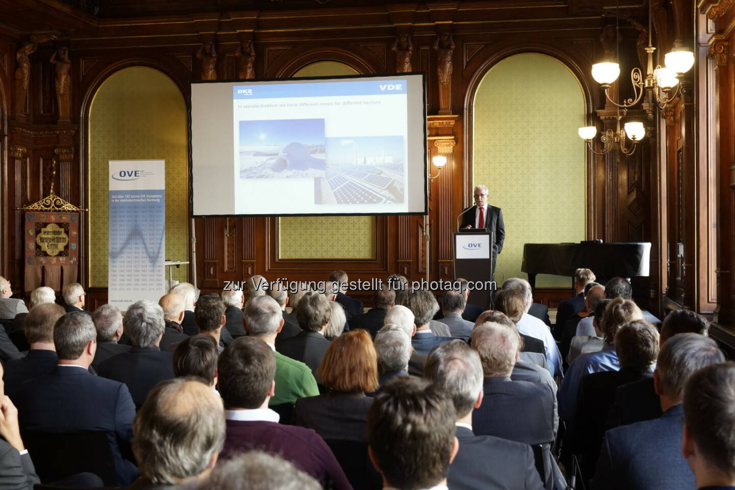 OVE-Normentag im Haus der Ingenieure : Österreichischer Verband für Elektrotechnik lud zum Expertentreffen der elektrotechnischen Normung : Fotocredit: OVE/Steiner