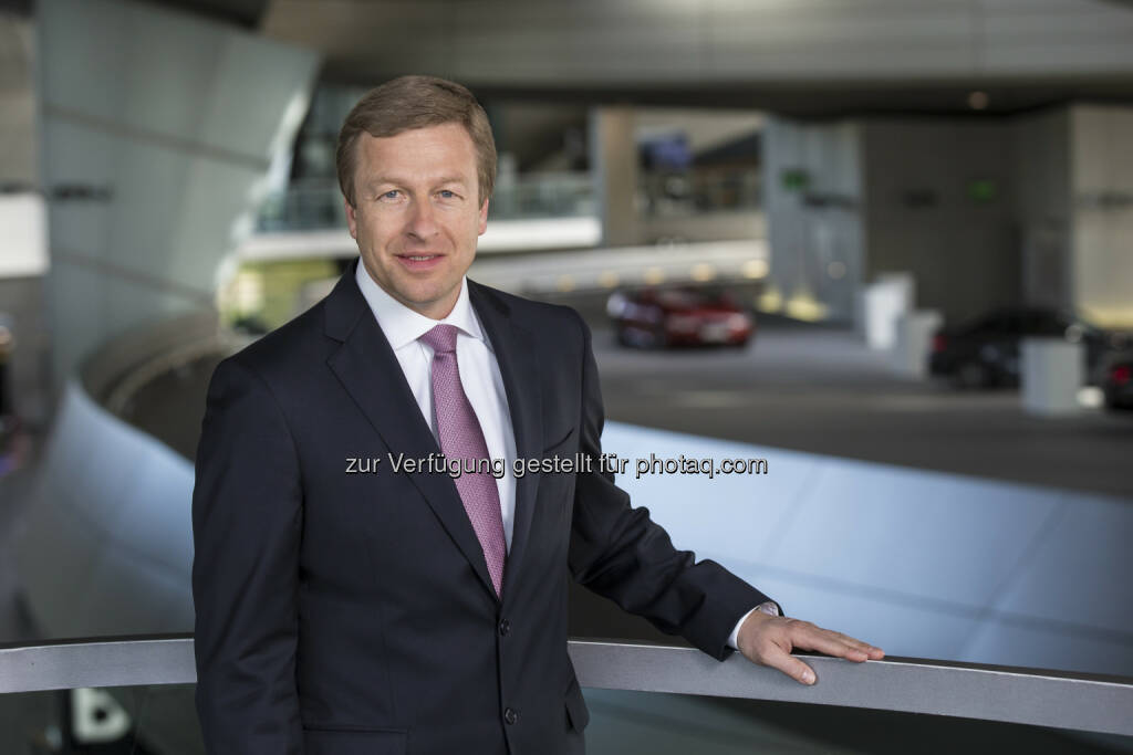 Oliver Zipse, Mitglied des Vorstands der BMW AG : Produktion der BMW Group erreicht 2015 neue Bestwerte : © BMW Group, © Aussender (17.12.2015) 