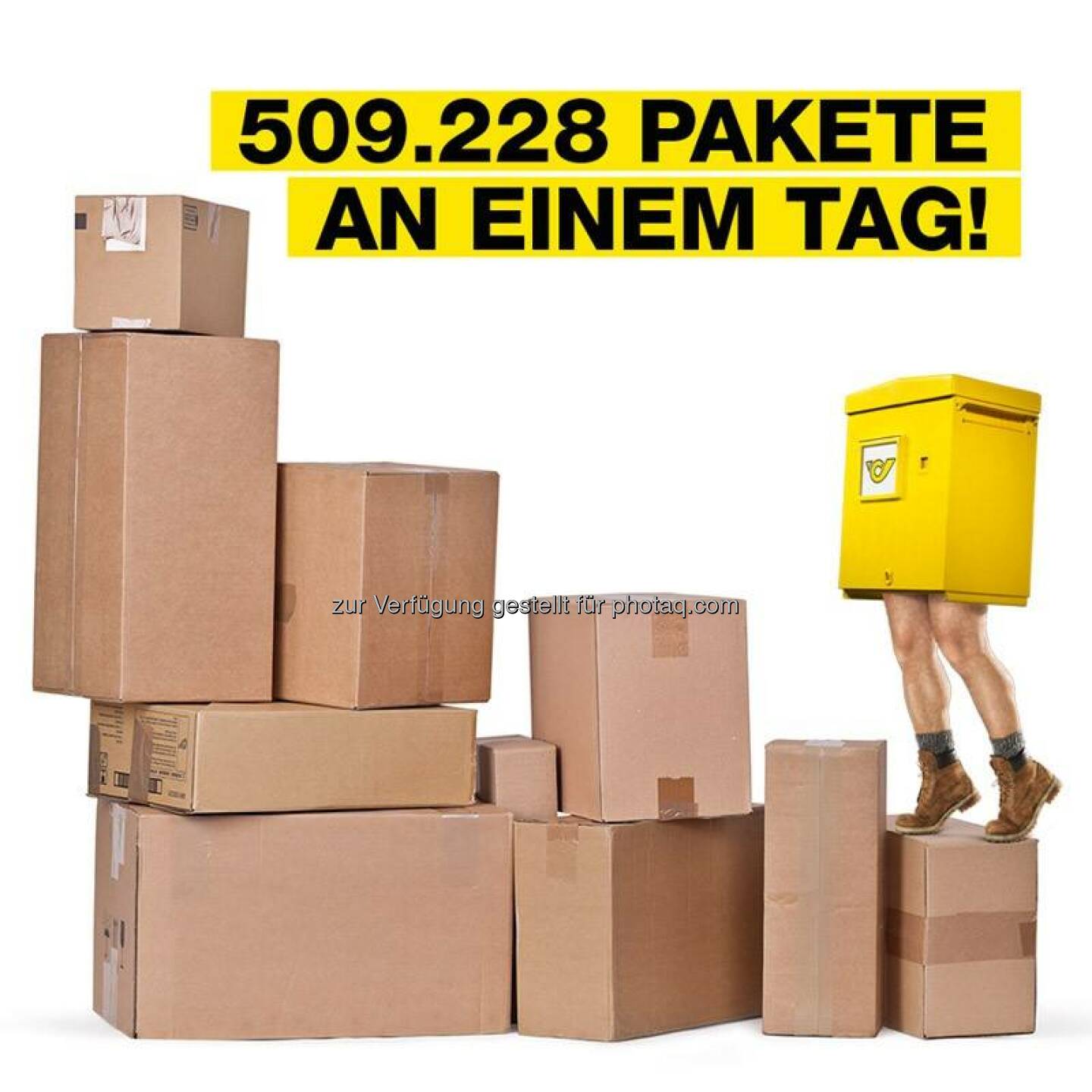 Österreichische Post: Ein neuer Weihnachts-Rekord: 509.228 Pakete wurden an einem einzigen Dezembertag zugestellt. DANKE an unsere MitarbeiterInnen für diesen tollen Einsatz!!!  Source: http://facebook.com/unserepost
