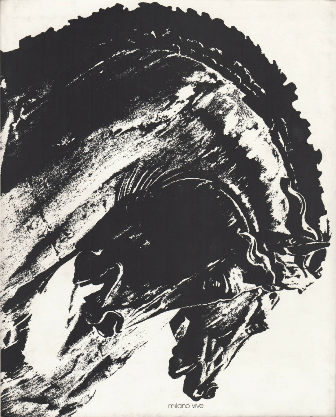 Dante Bighi - Milano Vive, Stampa Poligrafica Boroni 1983, Cover -http://josefchladek.com/book/dante_bighi_-_milano_vive
