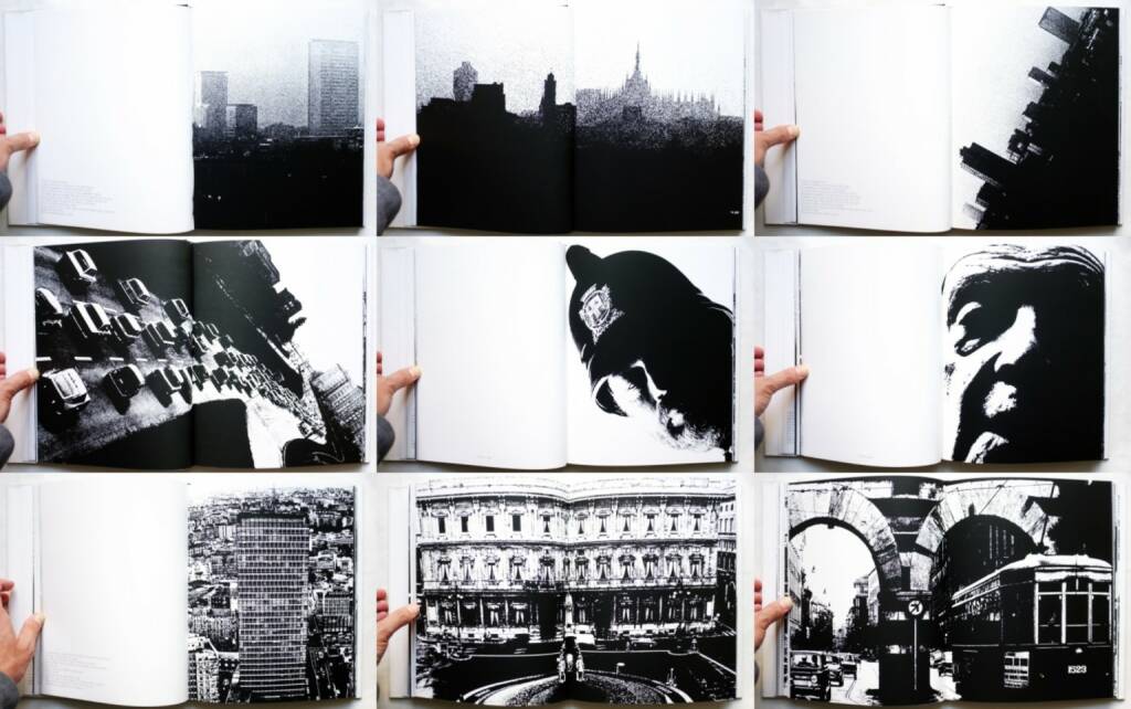 Dante Bighi - Milano Vive, Stampa Poligrafica Boroni 1983, Beispielseiten, sample spreads -http://josefchladek.com/book/dante_bighi_-_milano_vive, © (c) josefchladek.com (22.12.2015) 