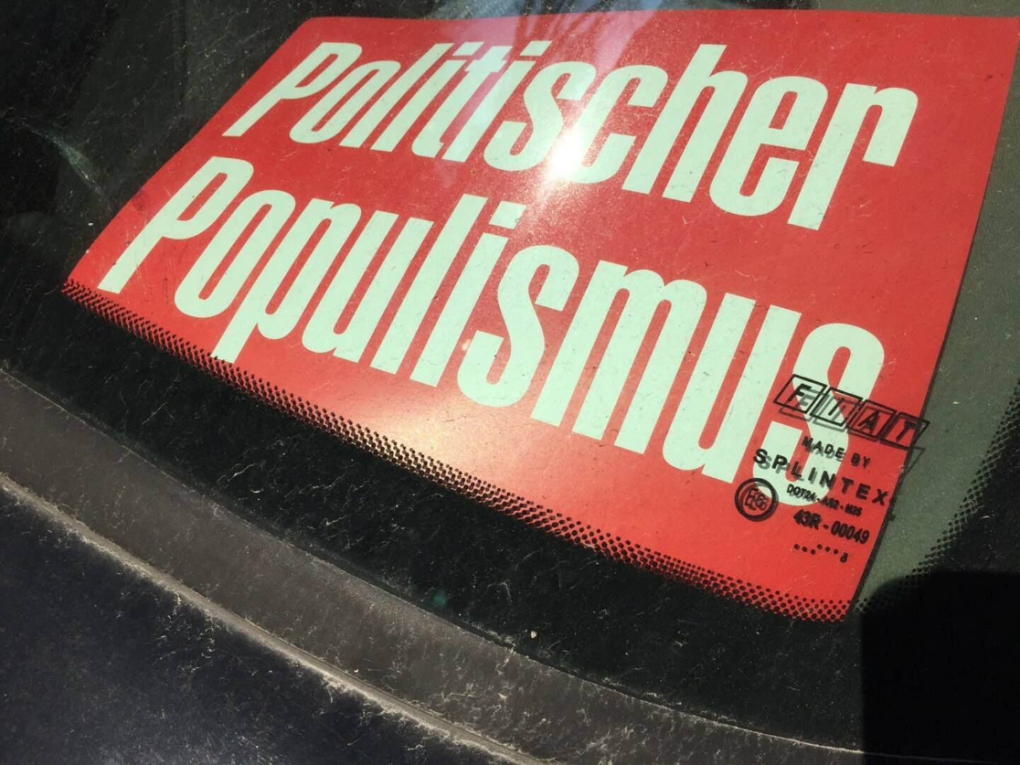 Politik Politischer Populismus
