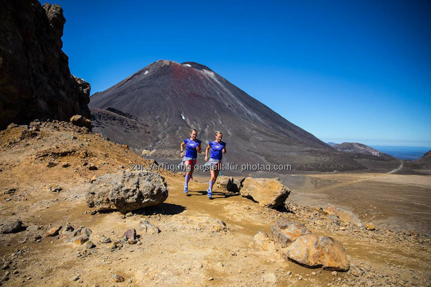 Lisa und Anna Hahner,Tongariro Alpine Crossing, NZ