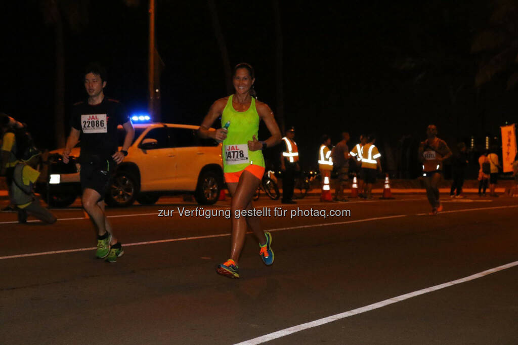 beim Honolulu Marathon (28.12.2015) 