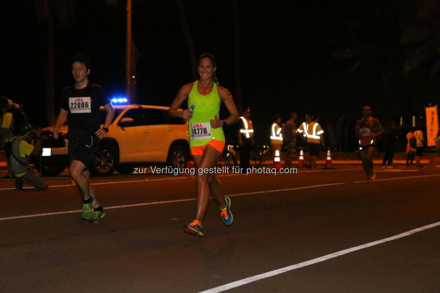 beim Honolulu Marathon