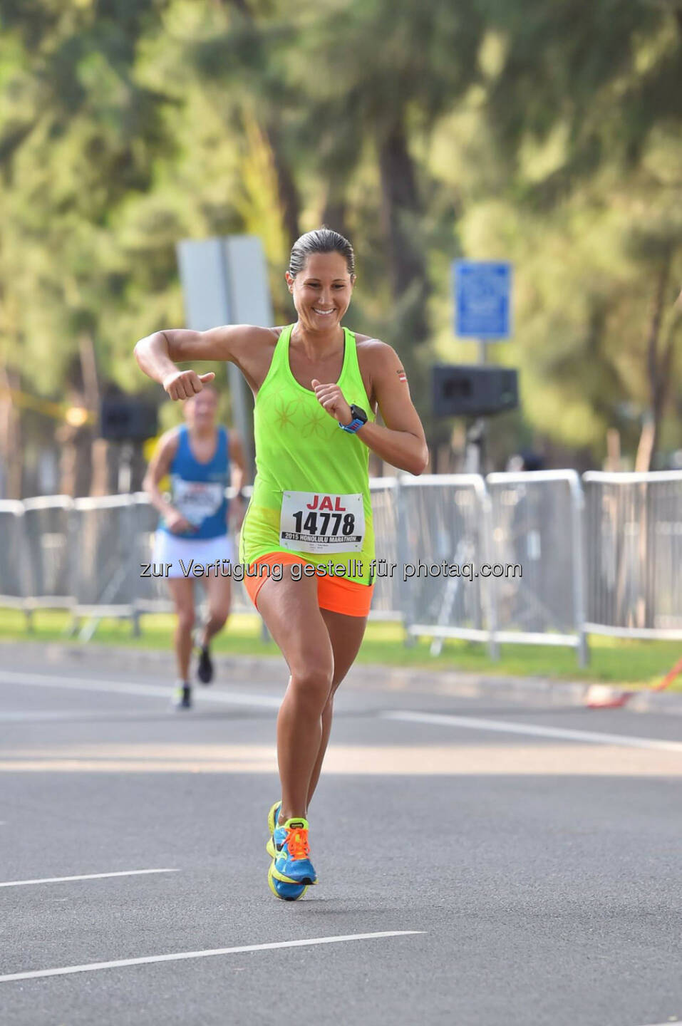 beim Honolulu Marathon