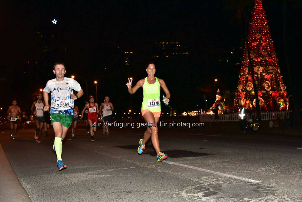 beim Honolulu Marathon (28.12.2015) 