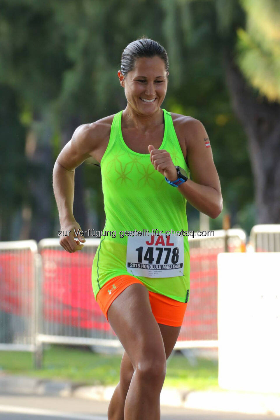 beim Honolulu Marathon