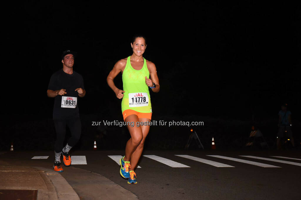 beim Honolulu Marathon (28.12.2015) 