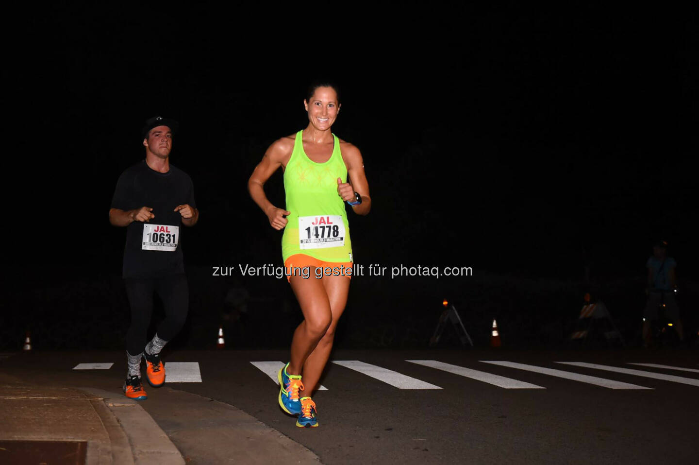 beim Honolulu Marathon