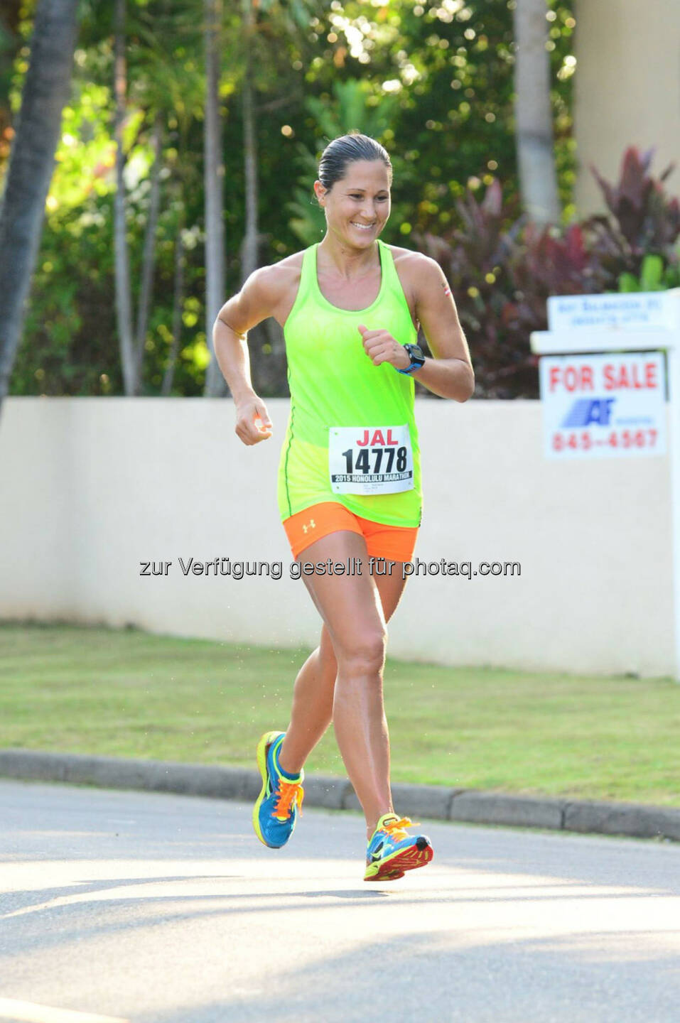 beim Honolulu Marathon