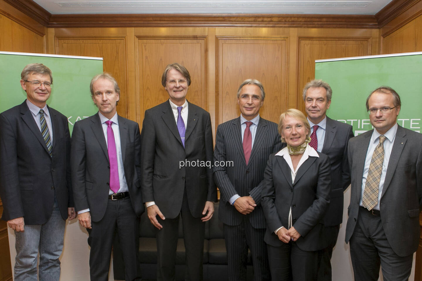 ZFA-Beirat: Engelbert Dockner, Christian Drastil, Hartmut Knüppel, Wolfgang Traindl, Heike Arbter (ZFA-Vorstand), Bernhard Grabmayr, Ernst Marschner; nicht mit am Bild: Birgit Kuras