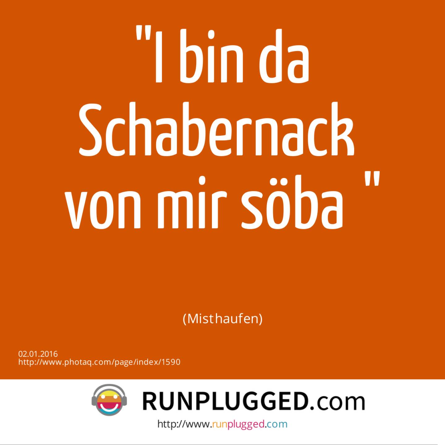 2.1. I bin da Schabernack <br>von mir söba﻿<br><br> (Misthaufen)