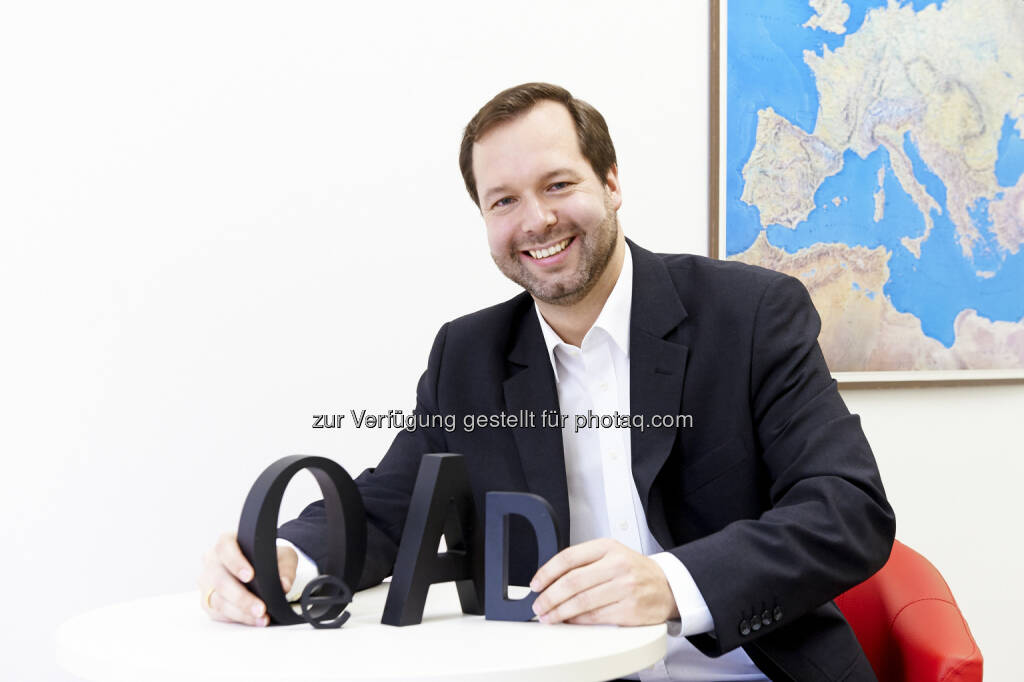 Stefan Zotti übernimmt mit 1. Jänner 2016 die Geschäftsführung der OeAD (Österreichische Austauschdienst)-GmbH : Fotocredit: OeAD/Sabine Klimpt, © Aussendung (04.01.2016) 