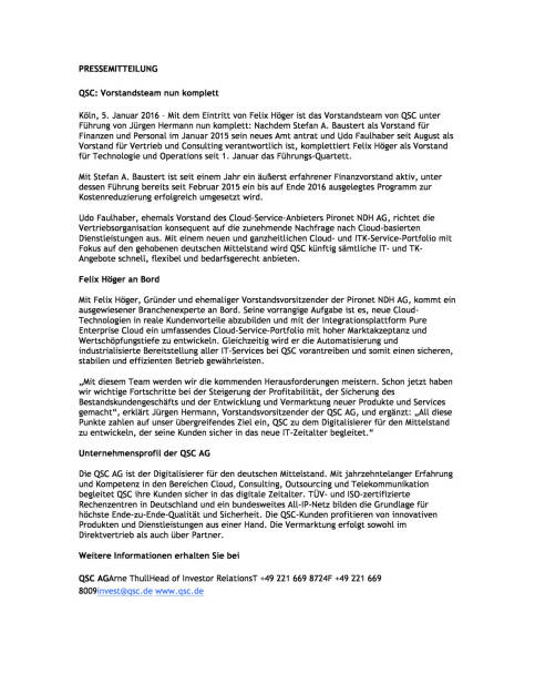 QSC Vorstand komplett, Seite 1/1, komplettes Dokument unter http://boerse-social.com/static/uploads/file_541_qsc_vorstand_komplett.pdf (05.01.2016) 