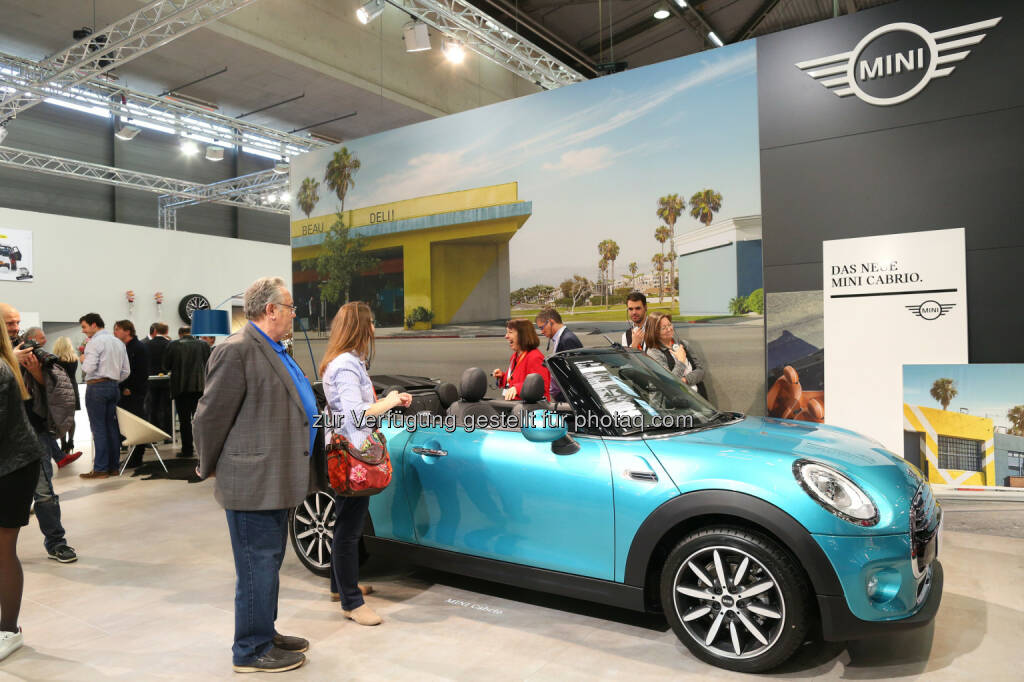 BMW und MINI auf der Vienna Autoshow 2016 : Gegenwart und Zukunft der Fahrfreude vereinen sich in den Modellneuheiten der Marken BMW und MINI : Fotocredit: BMW Group in Österreich/APA-Fotoservice/Schedl, © Aussendung (13.01.2016) 
