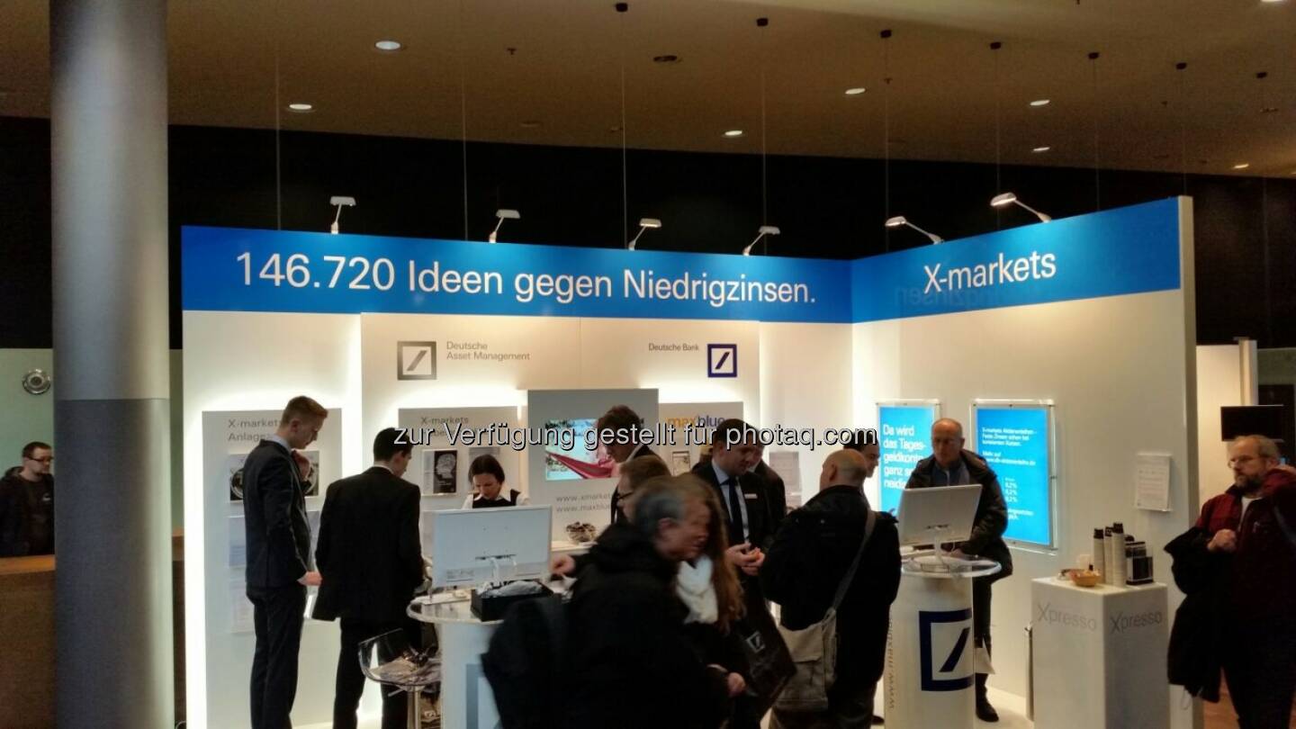 146.720 Ideen gegen Niedrigzinsen - X-markets-Team von Deutsche Asset Management beim Börsentag in Dresden