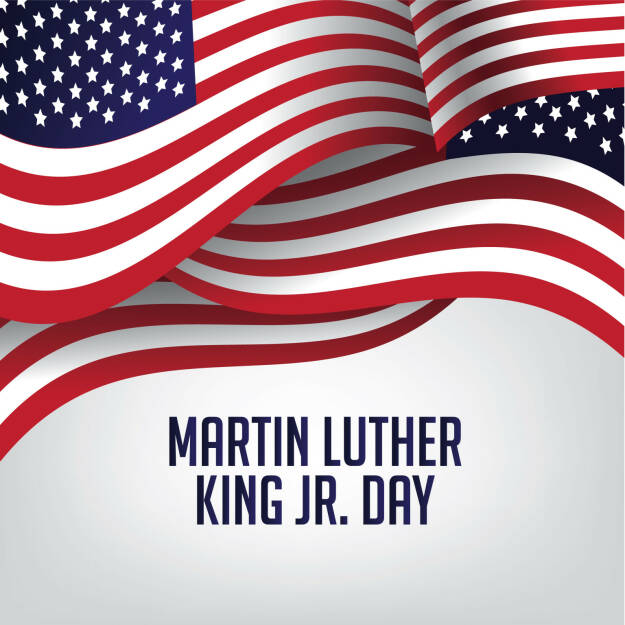Martin Luther King Day, Amerikanische Flagge http://www.shutterstock.com/de/pic-351010019/stock-photo-martin-luther-king-day-american-flag-illustration.html, © www.shutterstock.com (18.01.2016) 