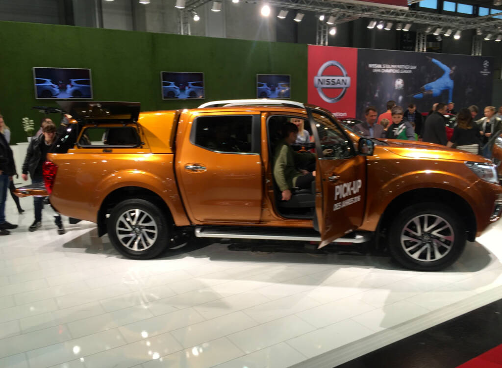 Nissan mit dem Pick-Up des Jahres (19.01.2016) 