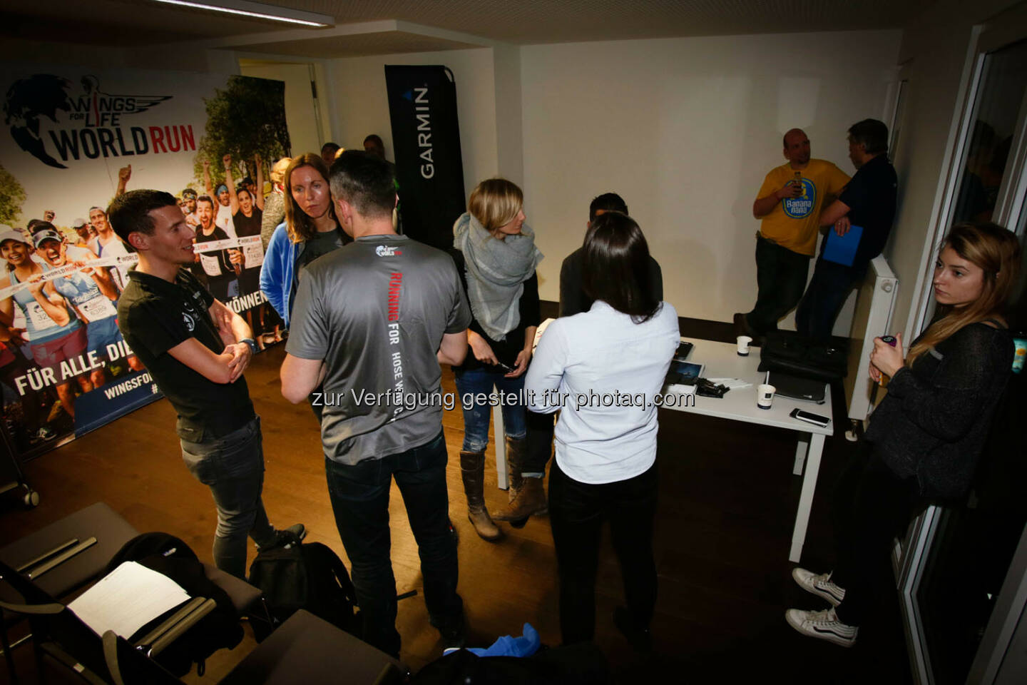 Participants at  the Wings for Life World Run event in Munich 23rd of January 2016 (Bild: Daniel Grund)