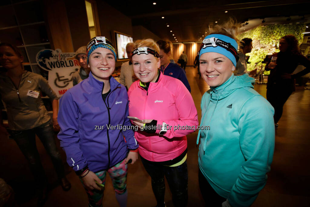 Participants at the Wings for Life World Run event in Munich 23rd of January 2016  (Bild: Daniel Grund) (24.01.2016) 