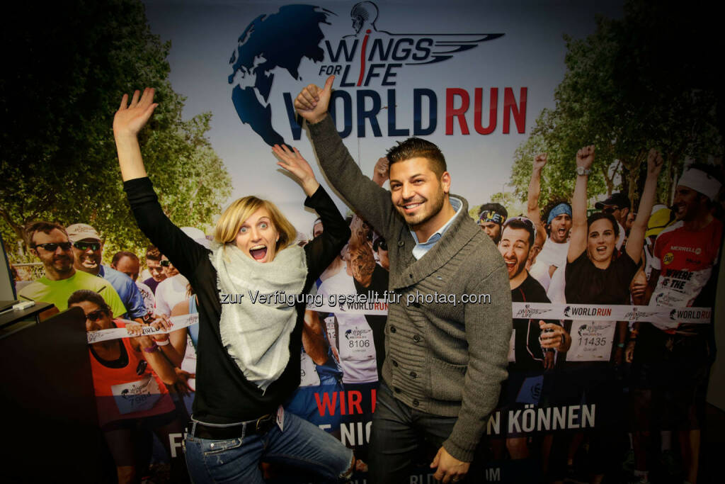 Participants at the Wings for Life World Run event in Munich 23rd of January 2016  (Bild: Daniel Grund) (24.01.2016) 