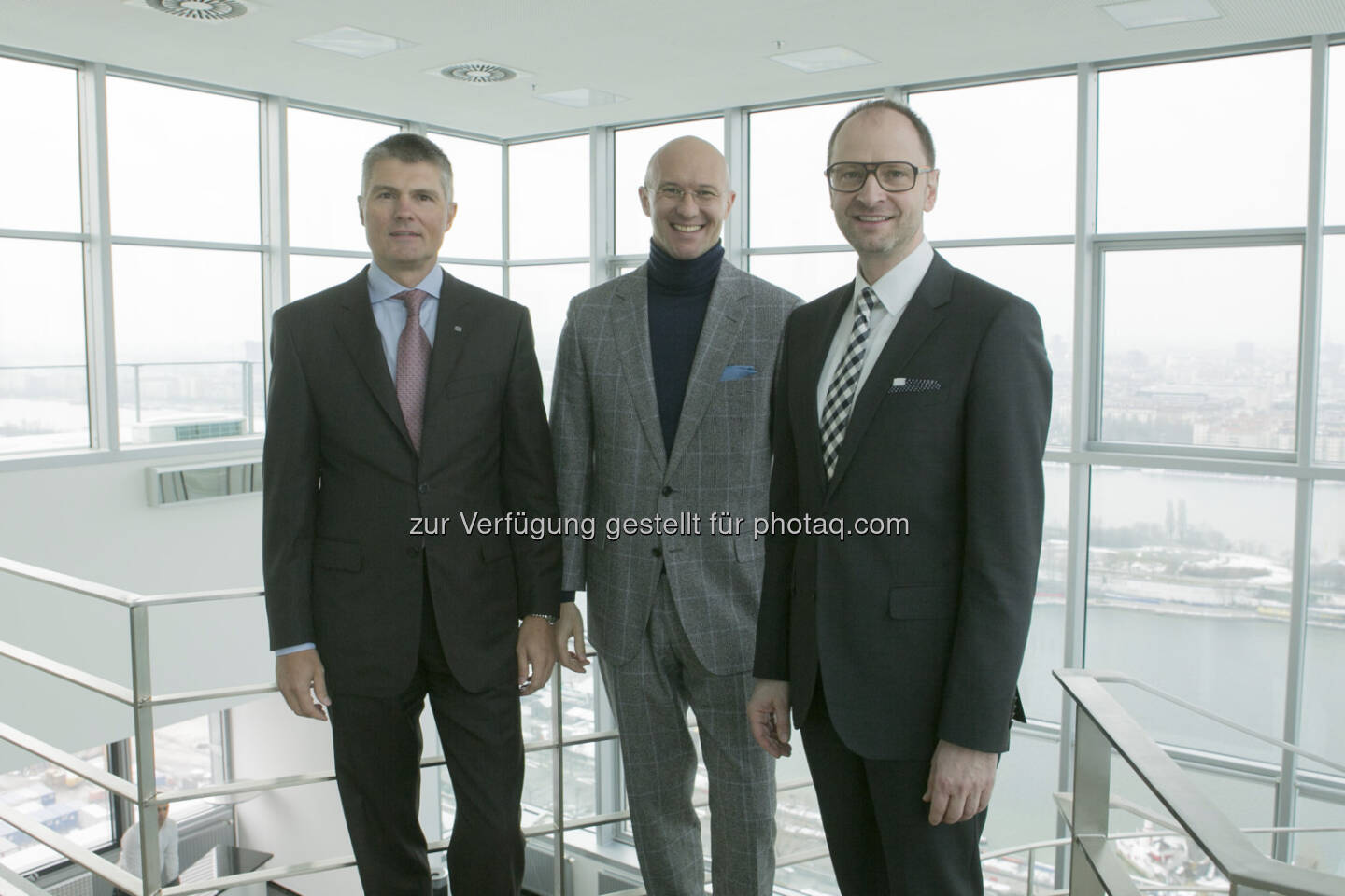Hermann Stöckl, GF VPI Vermögensplanung, Leopold Seiler, GF Seiler Asset Management, Siegfried Prietl, Obmann FG Finanzdienstleister WK Wien