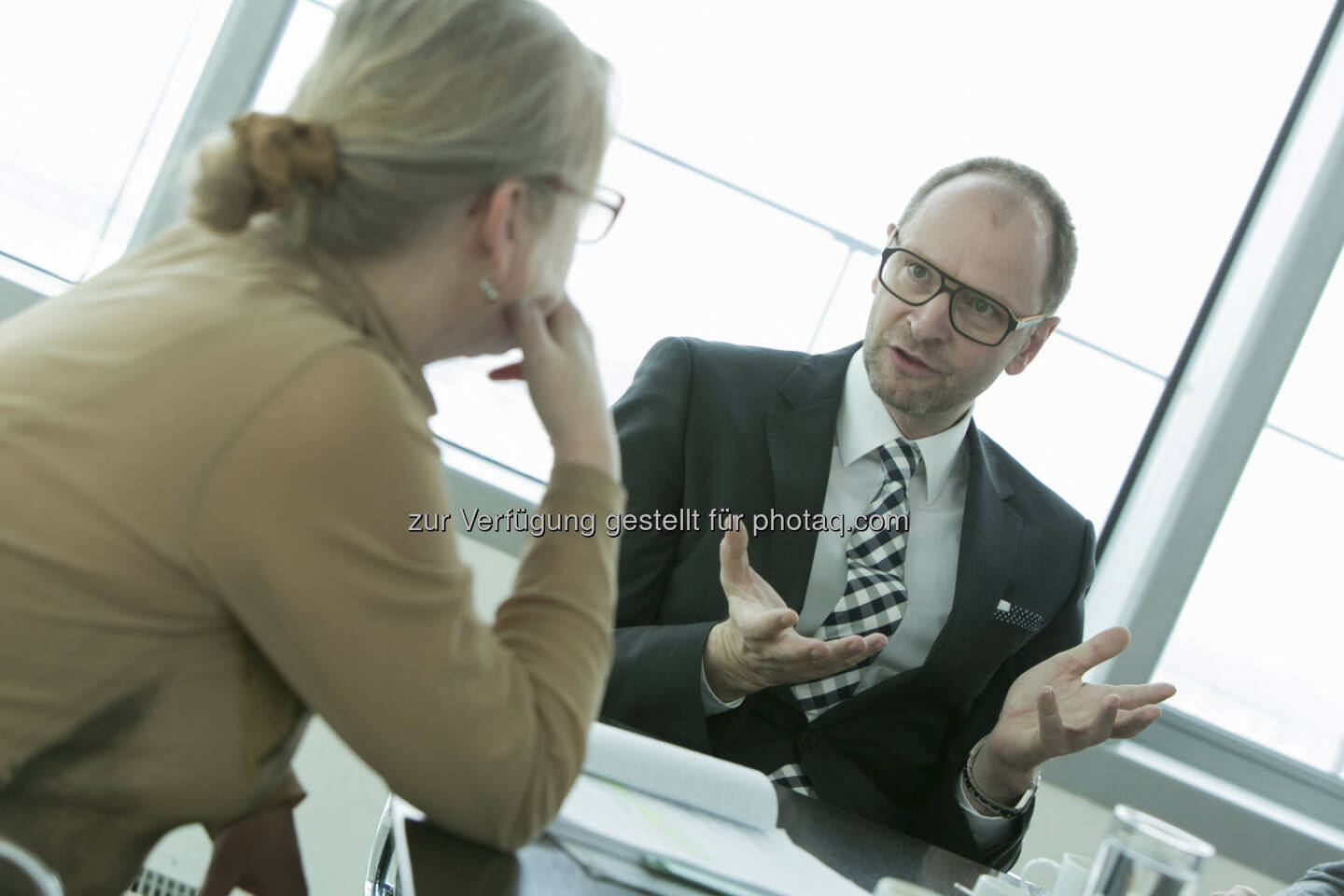 Christa Grünberg, BE, Siegfried Prietl, Obmann FG Finanzdienstleister WK Wien