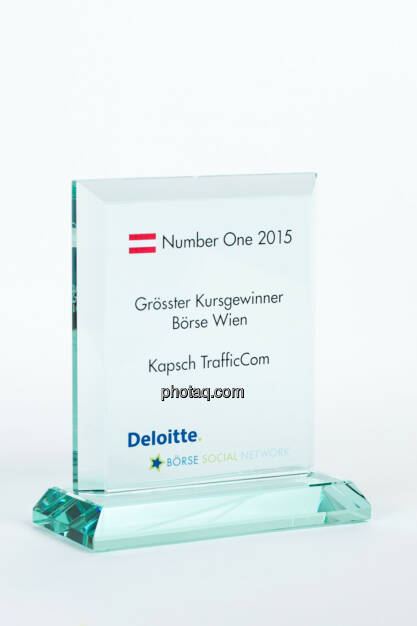 Grösster Kursgewinner Börse Wien Kapsch TrafficCom, © photaq/Martina Draper (27.01.2016) 