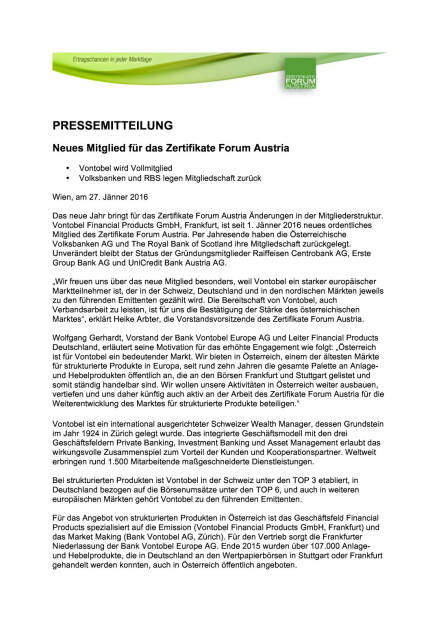 Vontobel neues Mitglied im Zertifikate Forum Austria, Seite 1/2, komplettes Dokument unter http://boerse-social.com/static/uploads/file_571_vontobel_neues_mitglied_im_zertifikate_forum_austria.pdf (27.01.2016) 