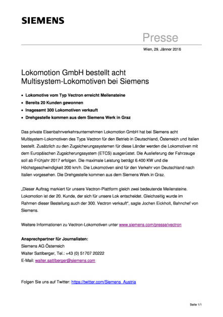 Lokomotion GmbH bestellt acht Multisystem-Lokomotiven bei Siemens, Seite 1/1, komplettes Dokument unter http://boerse-social.com/static/uploads/file_583_lokomotion_gmbh_bestellt_acht_multisystem-lokomotiven_bei_siemens.pdf (29.01.2016) 