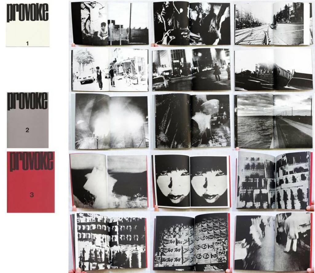 Yutaka Takanashi, Takuma Nakahira, Daido Moriyama, Koji Taki, Provoke 1-3, Steidl/Edition 7L 2001, Beispielseiten, sample spreads - http://josefchladek.com/search/provoke%20taki%201500, © (c) josefchladek.com (29.01.2016) 