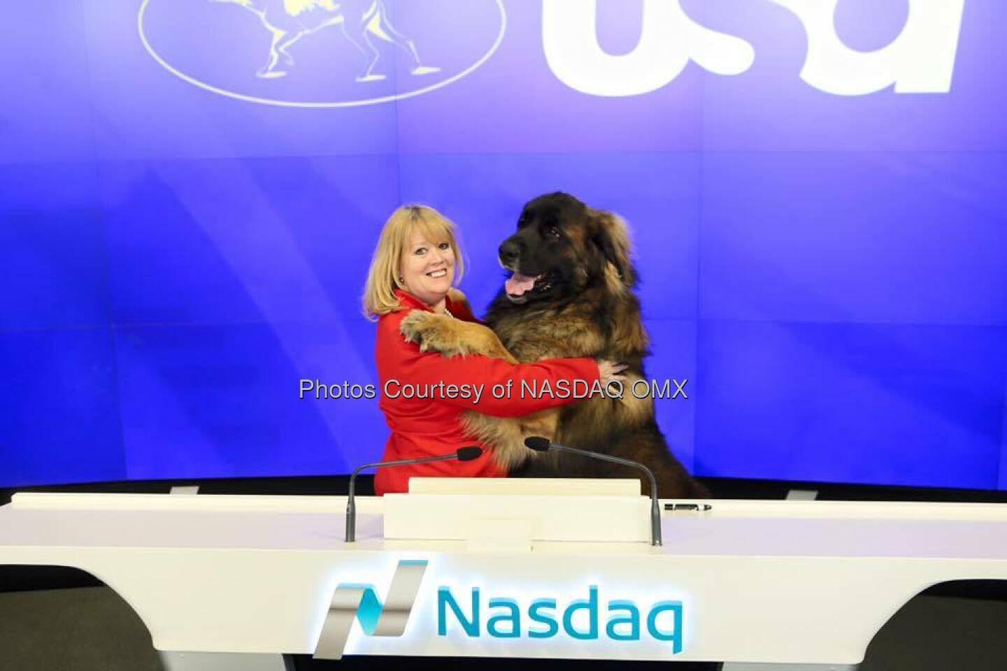 Westminster Kennel Club Dog Show rings the Closing Bell to celebrate the 140th show which will broadcast on CNBC and USA Network!   Source: http://facebook.com/NASDAQ
