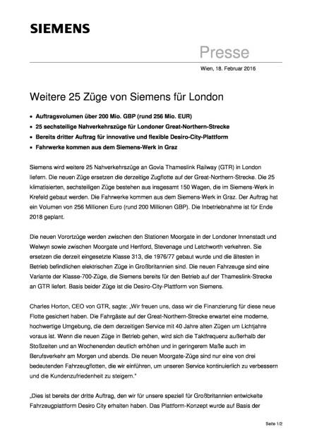 Weitere 25 Züge von Siemens für London, Seite 1/2, komplettes Dokument unter http://boerse-social.com/static/uploads/file_659_weitere_25_zuge_von_siemens_fur_london.pdf (18.02.2016) 