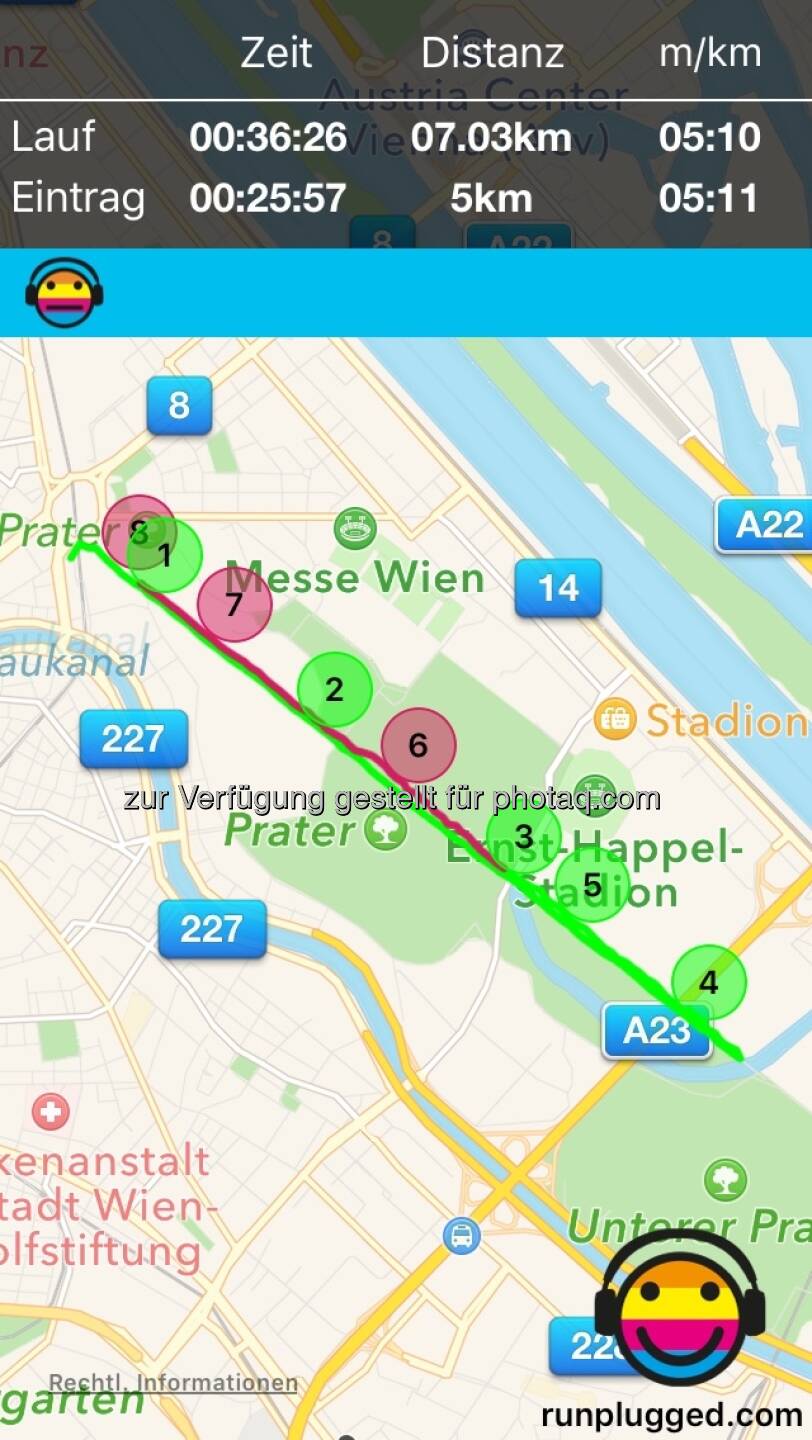 Map von der Aktivität am 18.02.2016 12:57 (Josef Chladek)