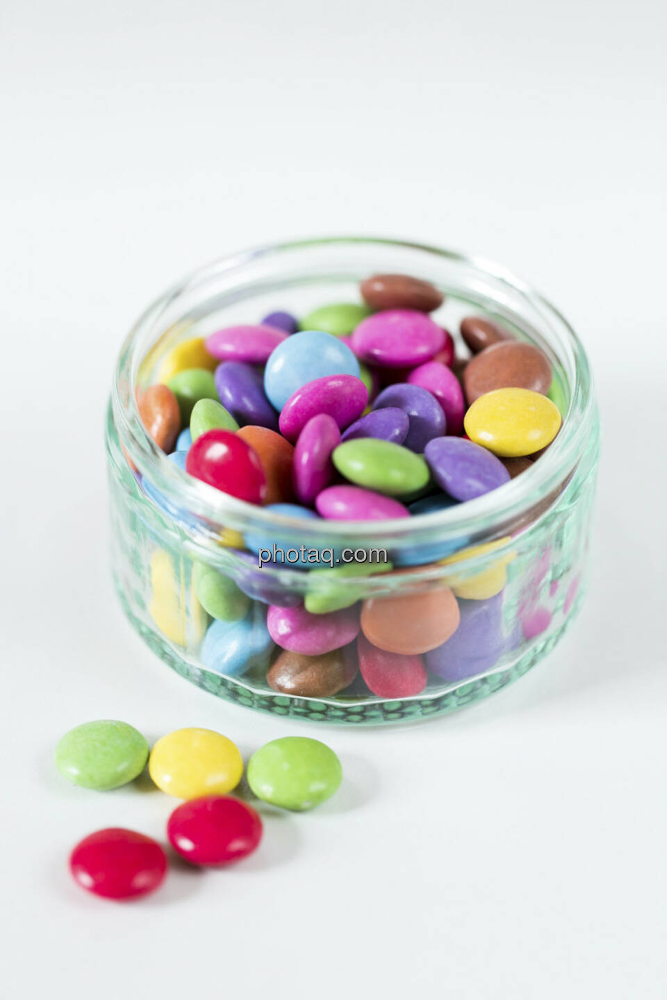 Smarties im Glas